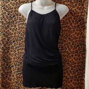 Black Long Dressy Shirt/Dress